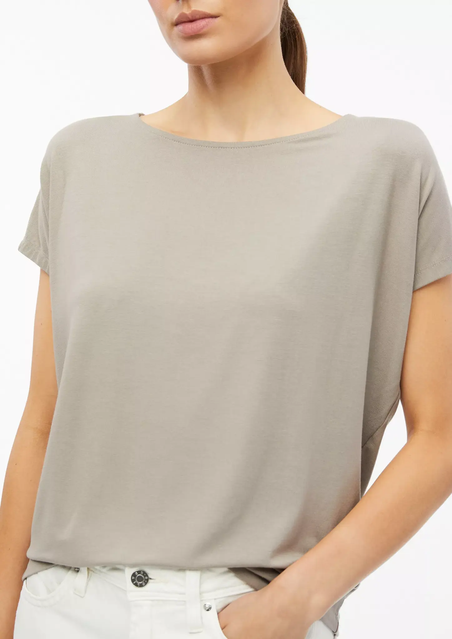 S. Oliver Jersey Shirt - Beige