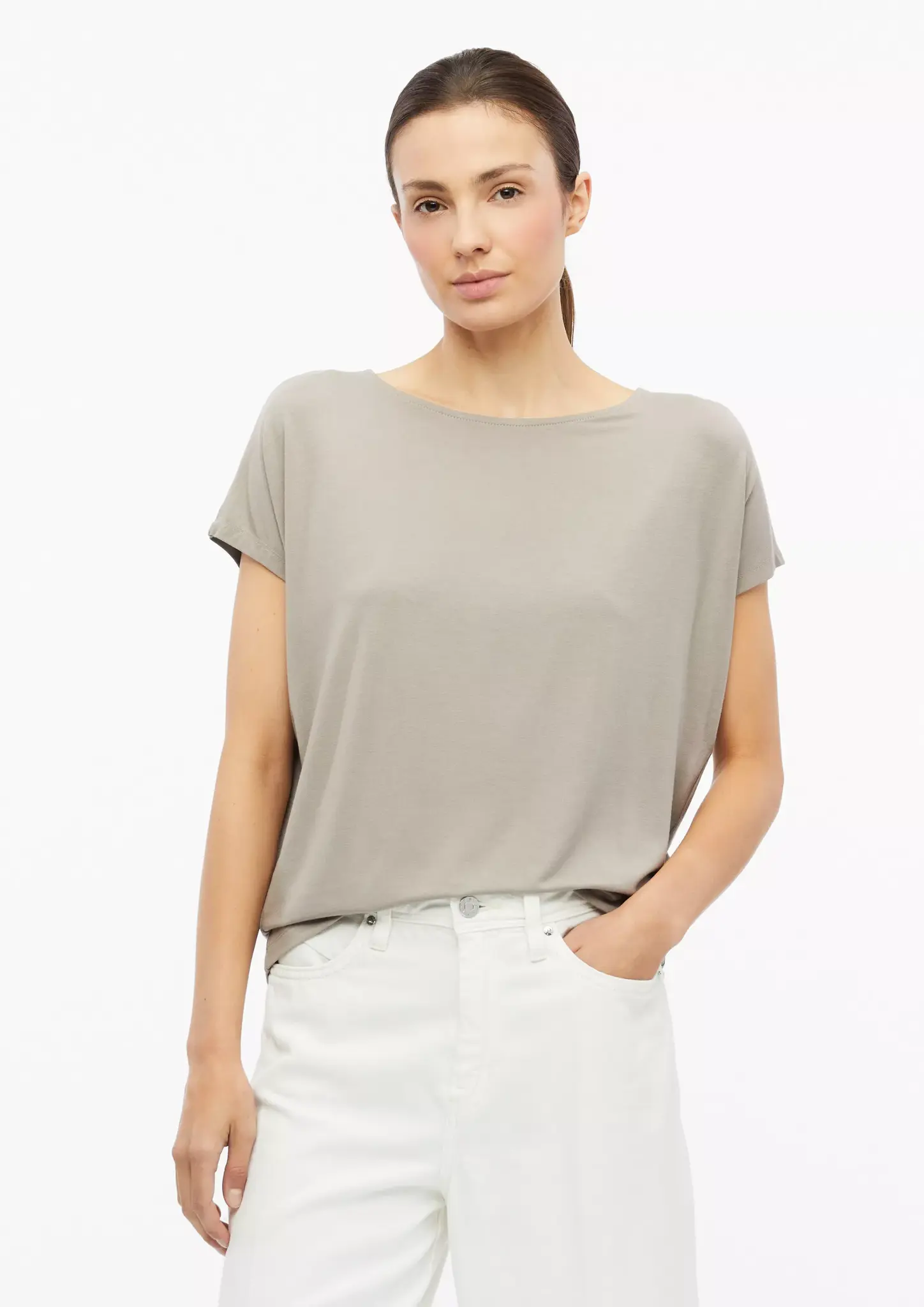 S. Oliver Jersey Shirt - Beige