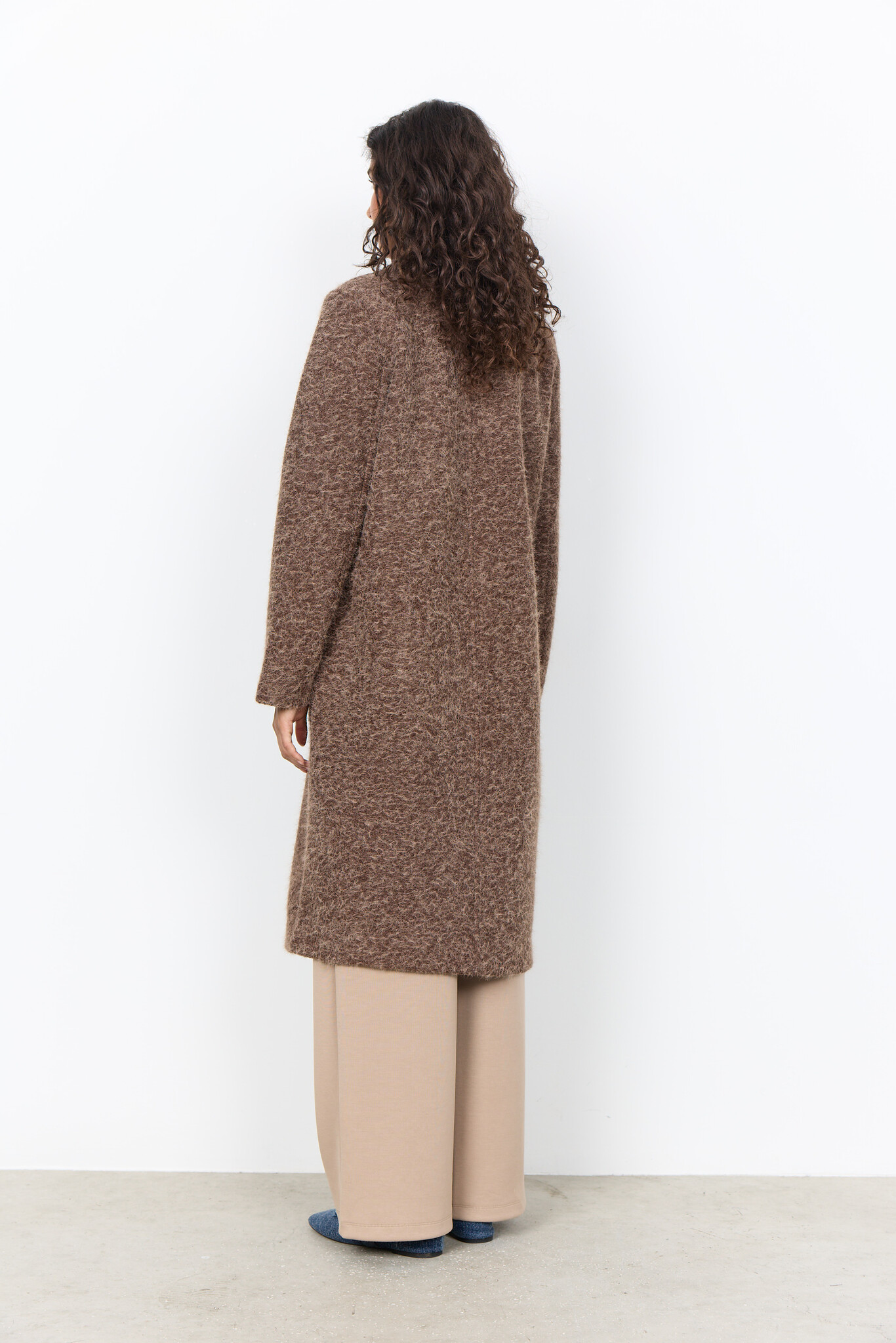 Soyaconcept Coat Hira 3 - Chocolate Plum