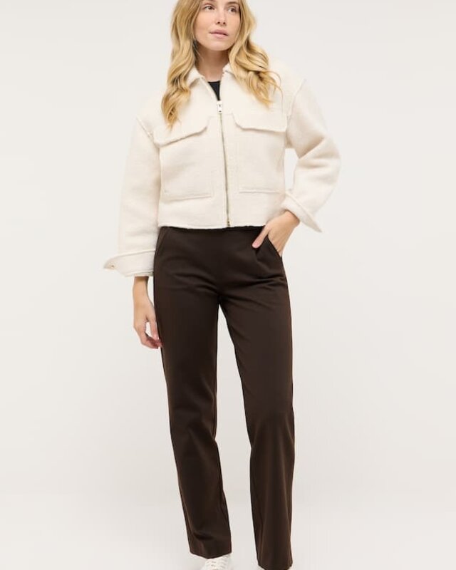 Angels Jeanswear Broek Liz Easy - Espresso