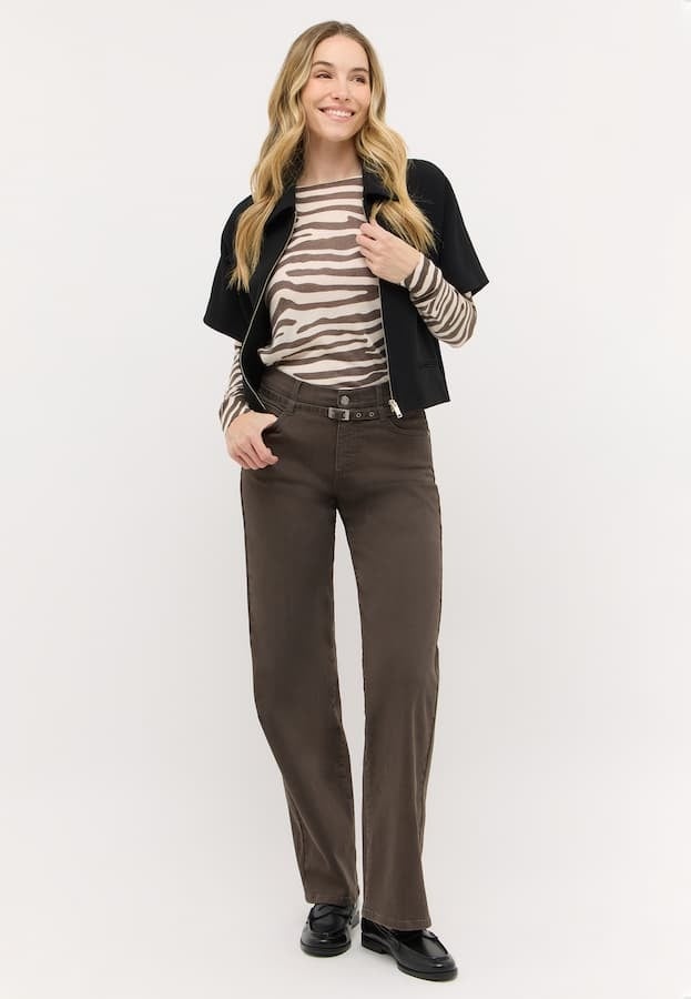 Angels Jeanswear Jeans Liz City - Chocolate Used
