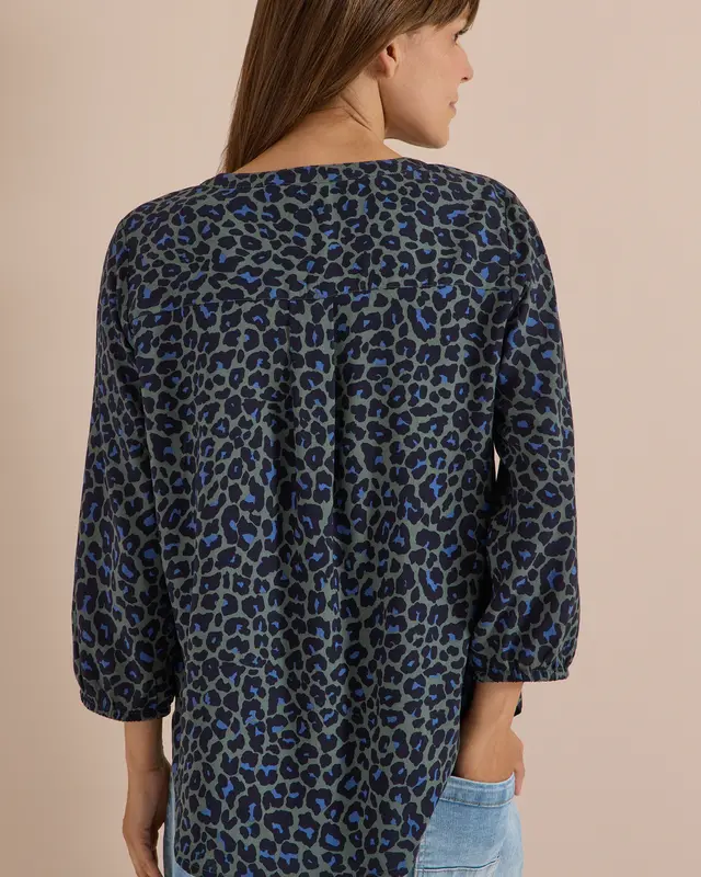 Cecil 3/4-Arm Tunika - Dried Olive Green