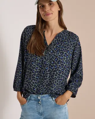 Cecil 3/4-Arm Tunika - Dried Olive Green