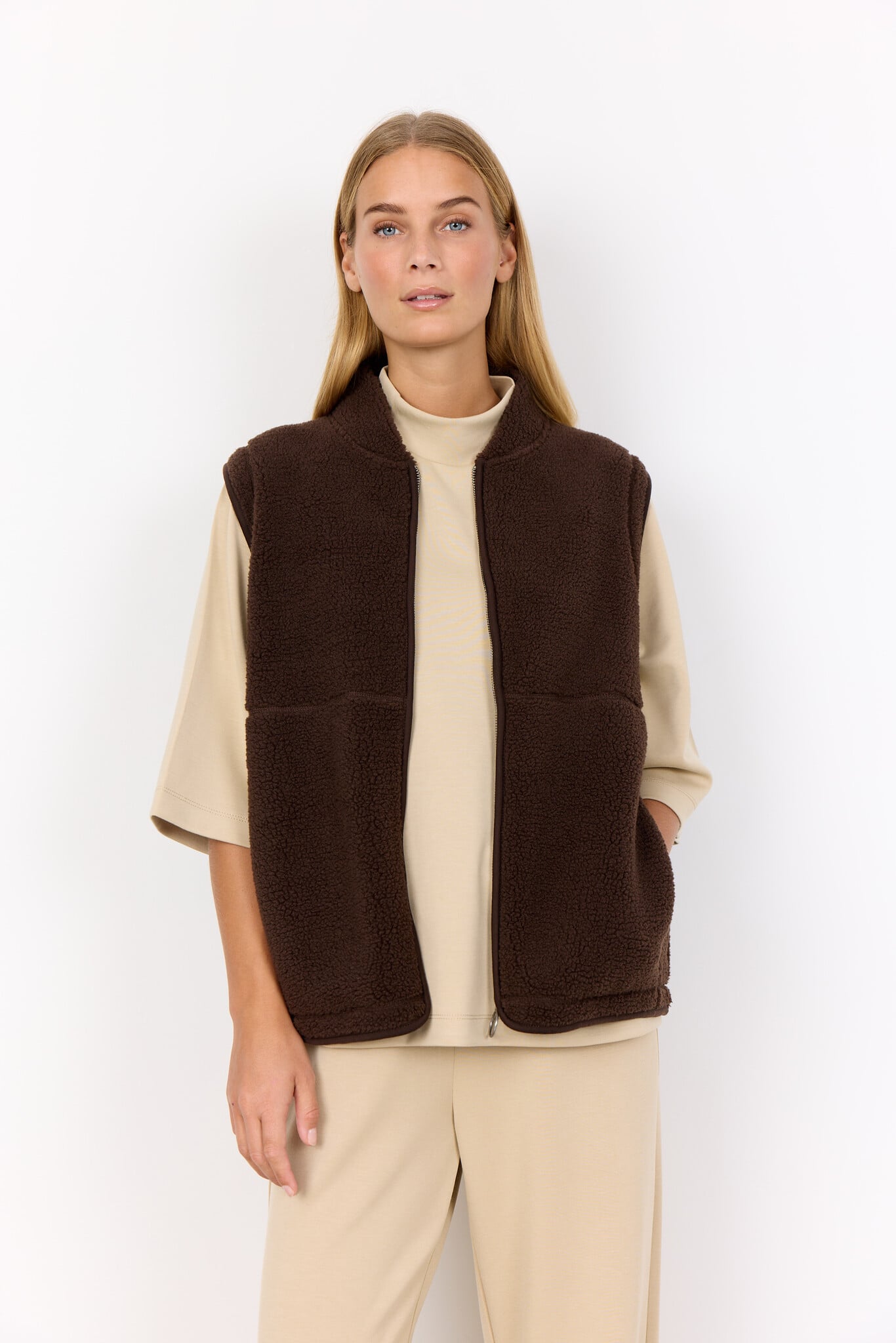 Soyaconcept Cardigan Onyx 3 - Chocolate Plum