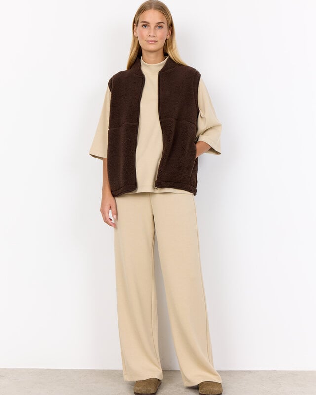 Soyaconcept Waistcoat Onyx 3 - Chocolate Plum