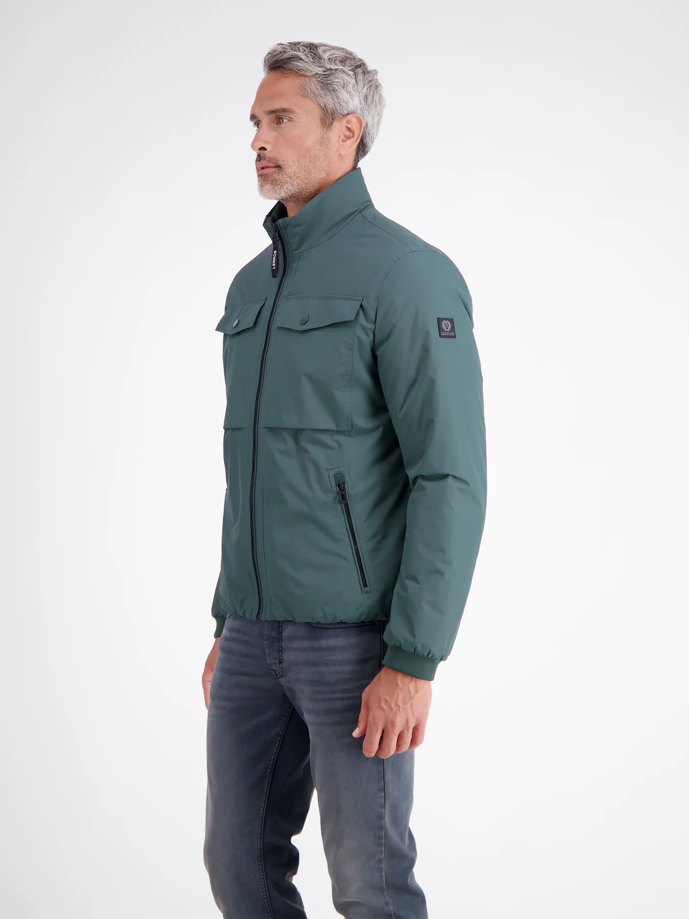 Lerros Light Quilted Blouson – Cedar Green