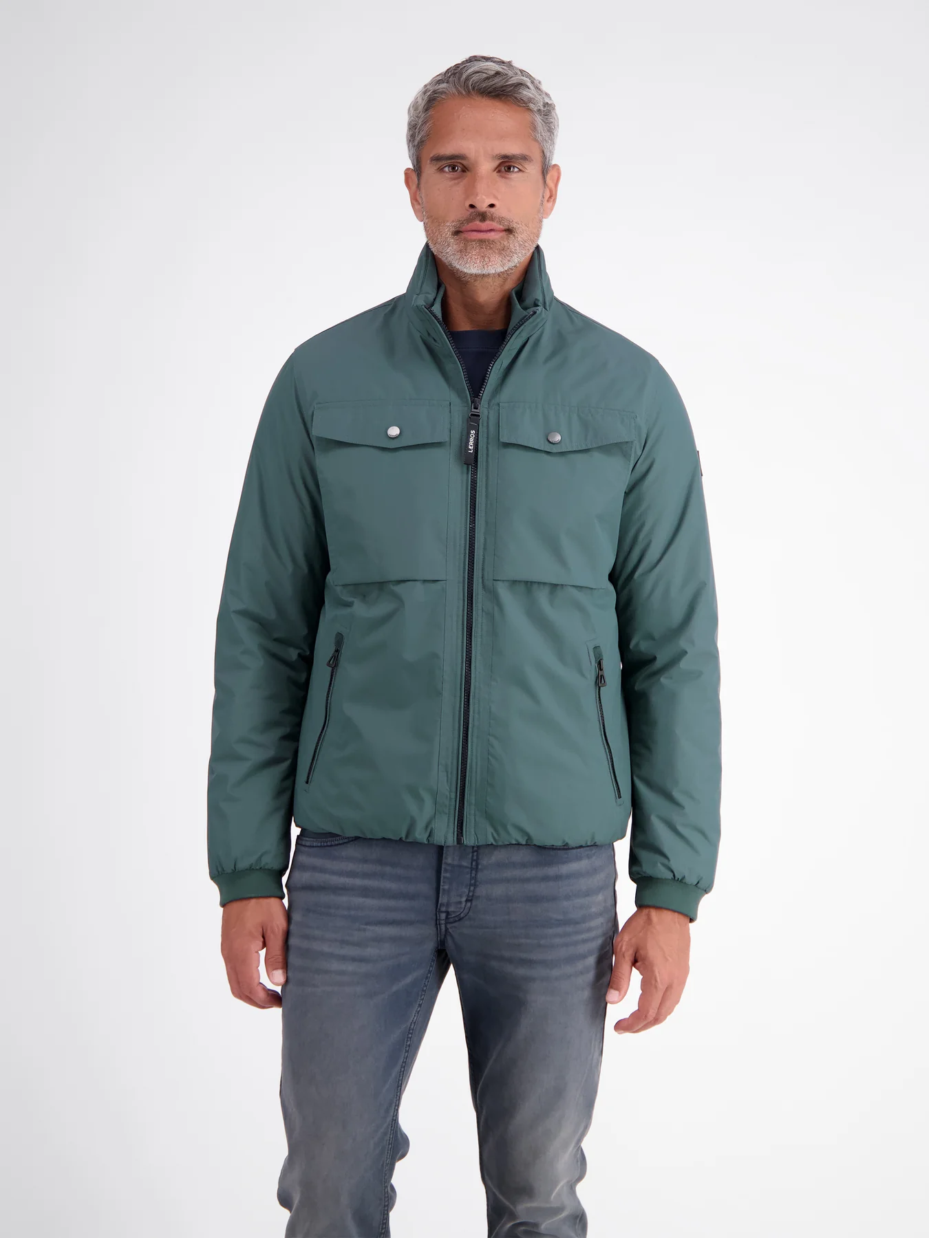 Lerros Licht Gewatteerde Blouson - Cedar Green