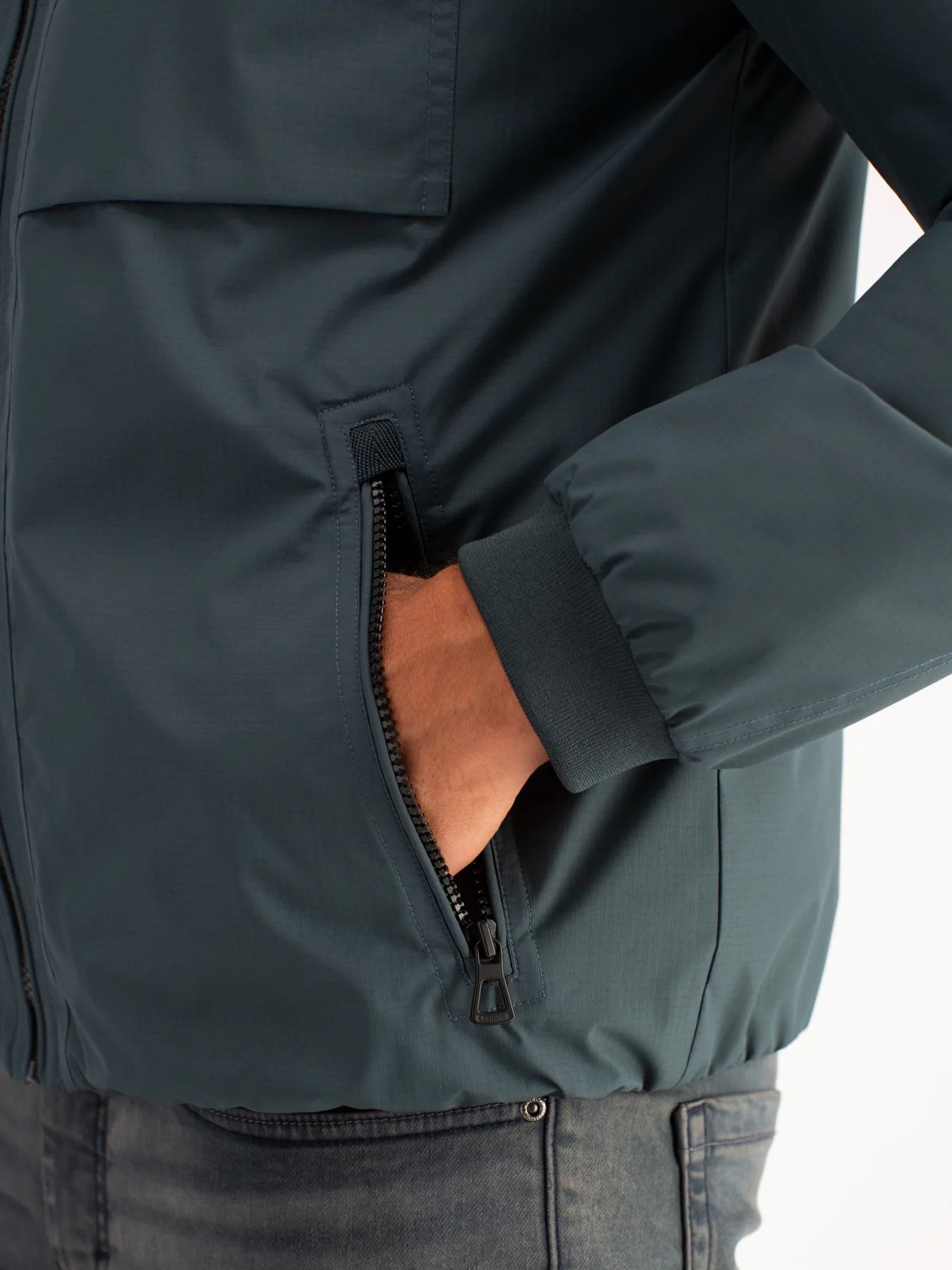 Lerros Light Quilted Blouson – Cedar Green
