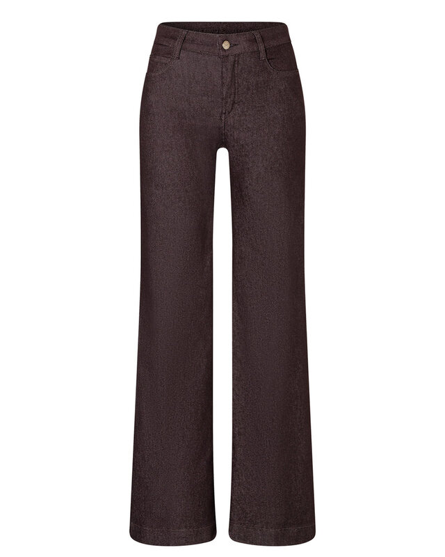 Mac Jeans Dream Wide Authentic Jeans - Brown Rinsed