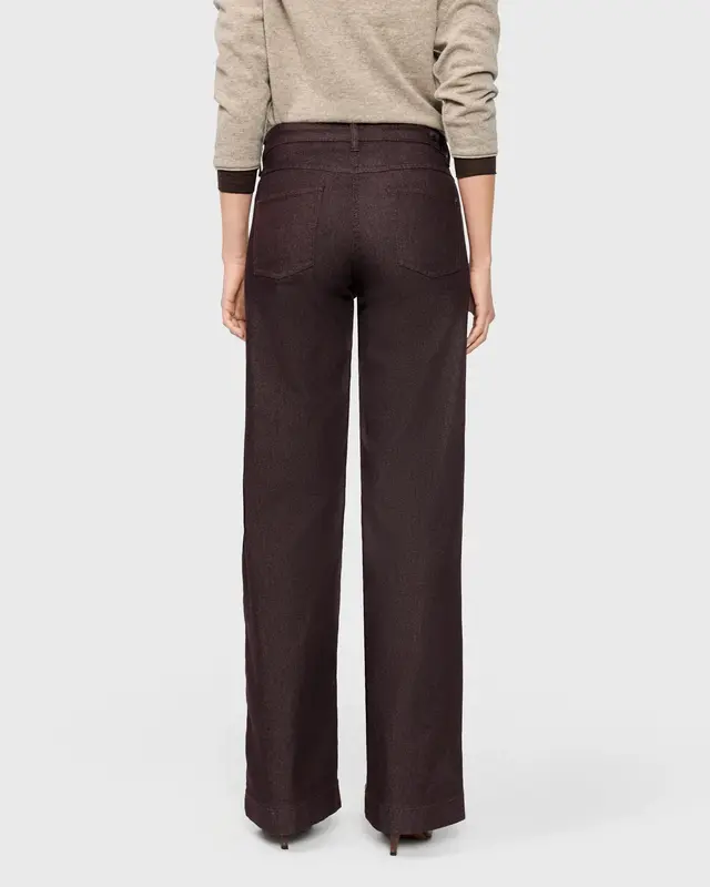 Mac Jeans Dream Wide Authentic Jeans - Brown Rinsed