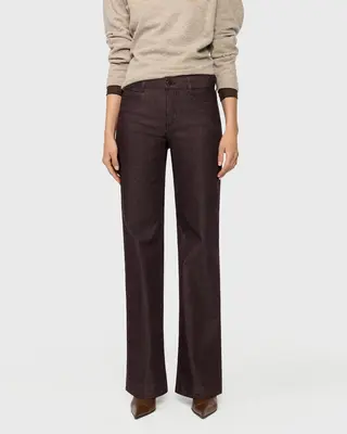 Mac Jeans Dream Wide Authentic Jeans - Brown Rinsed