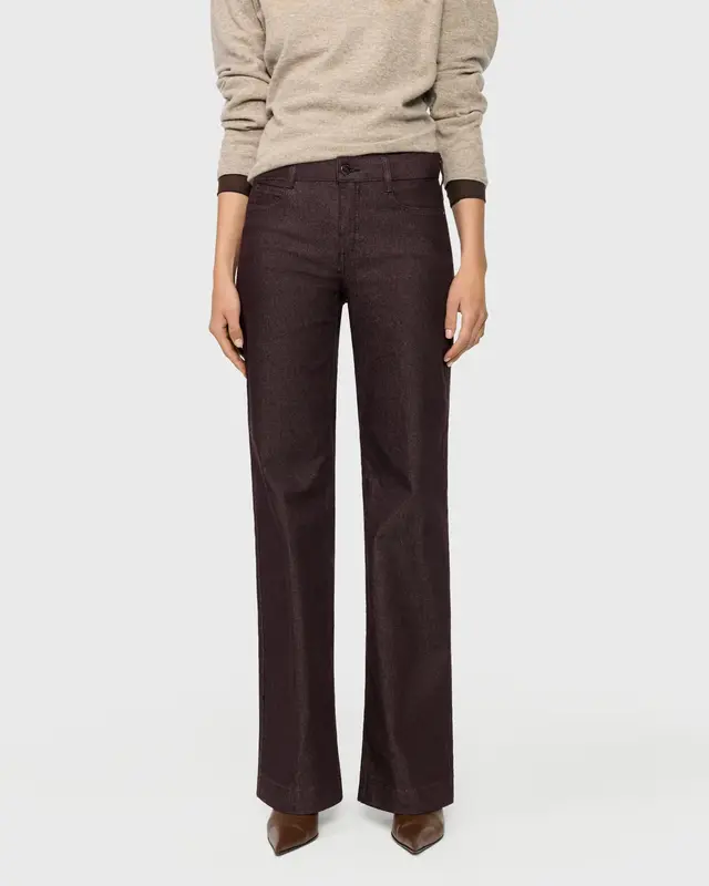 Mac Jeans Dream Wide Authentic Jeans - Brown Rinsed