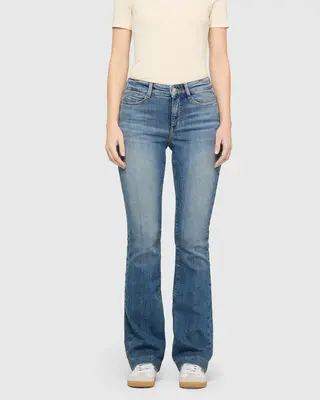 Mac Jeans Dream Boot Authentic Jeans - Fancy Authentic Blue