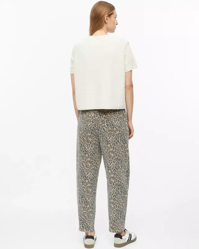 S. Oliver Teddy Vest, Relaxed Fit - Off White