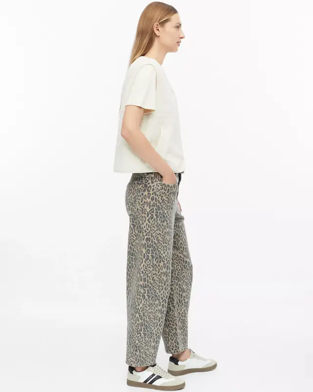 S. Oliver Teddy Weste, Relaxed Fit - Off White