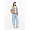 Teddy Vest, Relaxed Fit - Sand