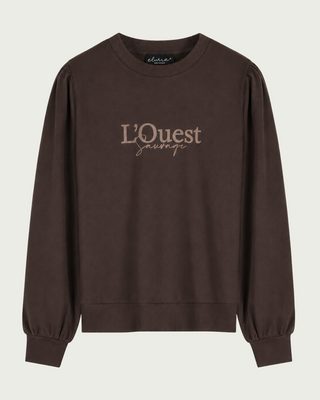 Elvira Collections Sweater L'Quest - Dark Coffee