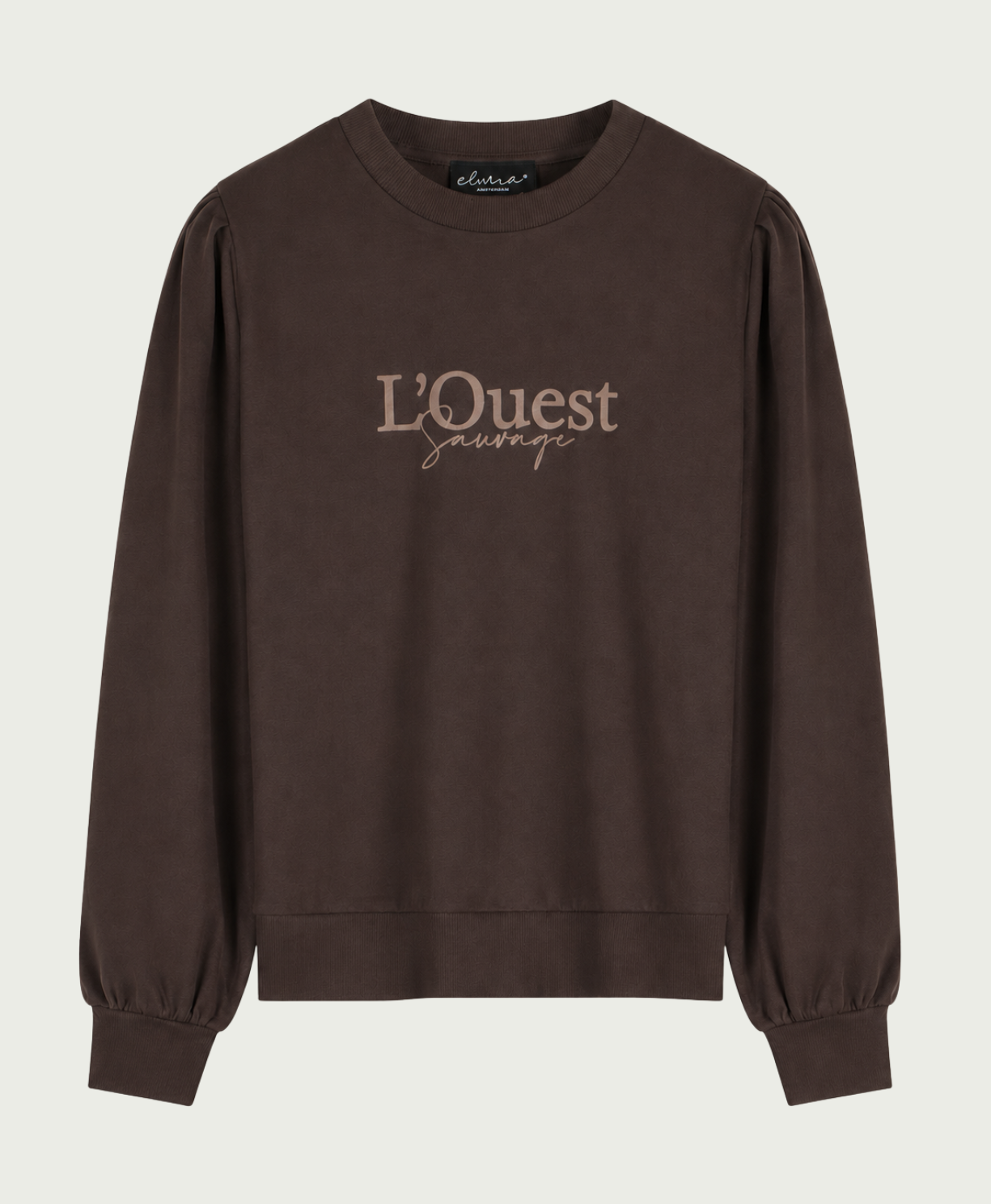 Elvira Collections Sweater L'Quest - Dark Coffee