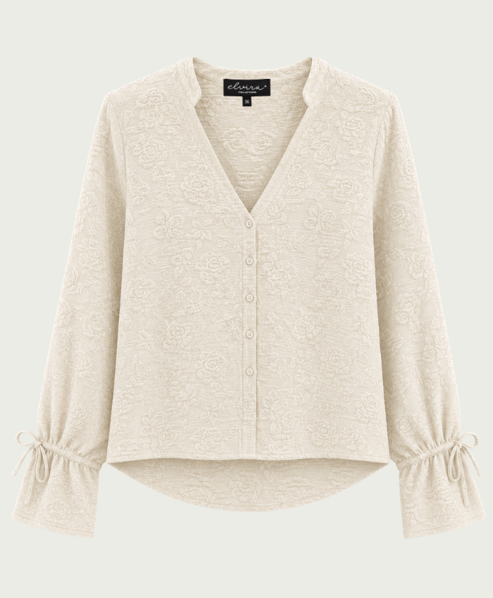 Elvira Collections Blouse Fiora - Ecru