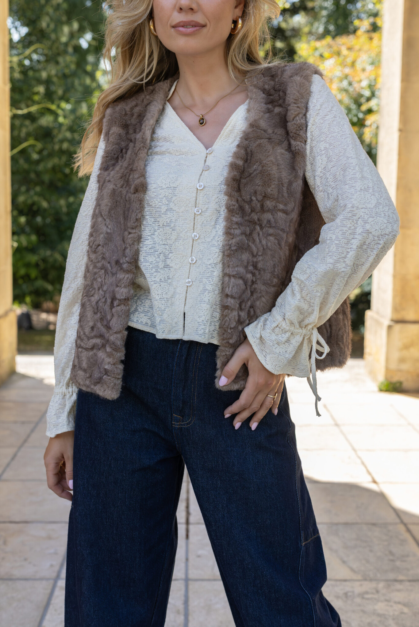 Elvira Collections Blouse Fiora - Ecru
