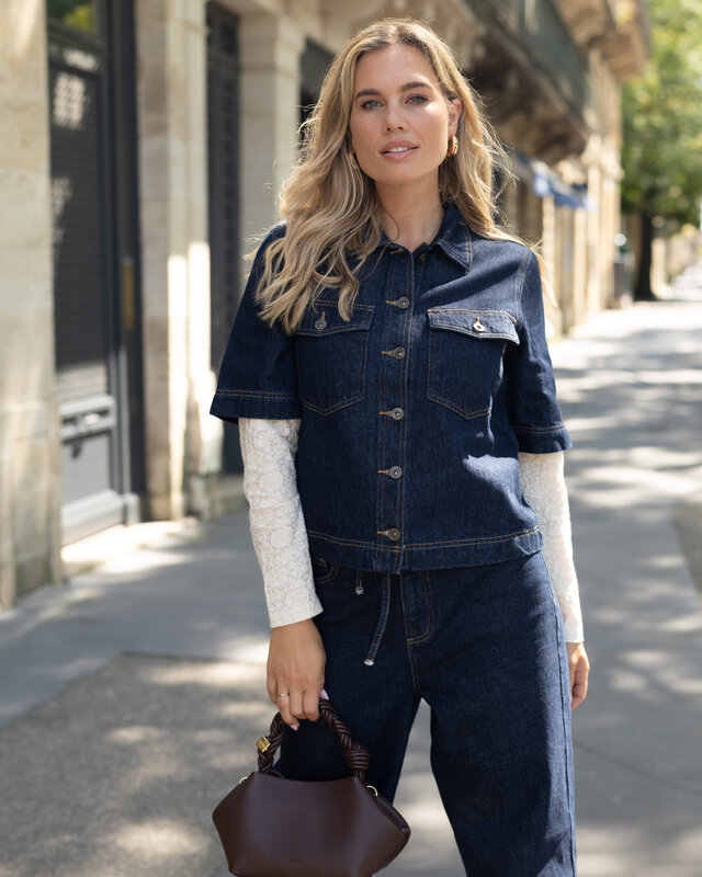 Elvira Collections Top Fiene - Ecru