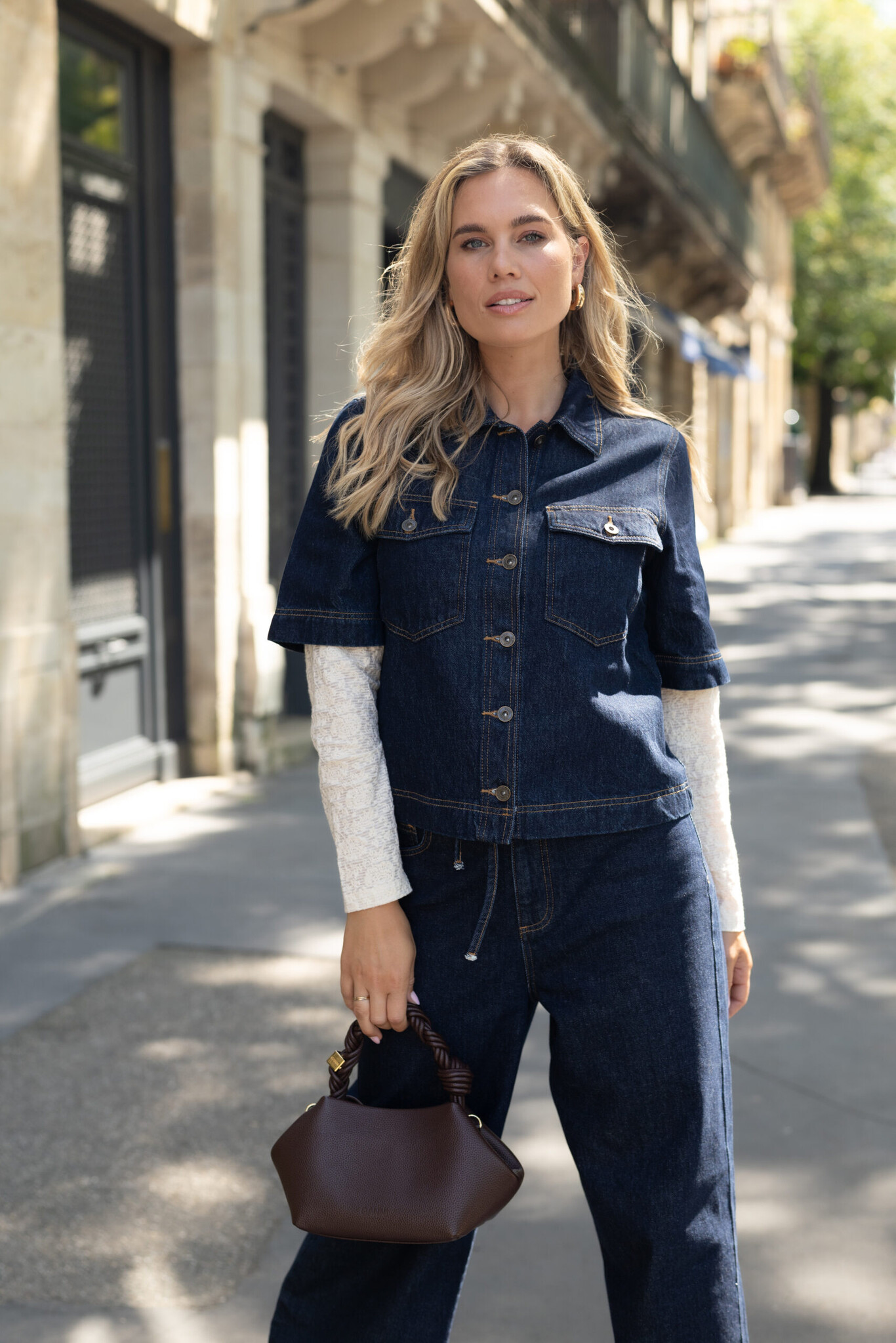 Elvira Collections Top Fiene - Ecru