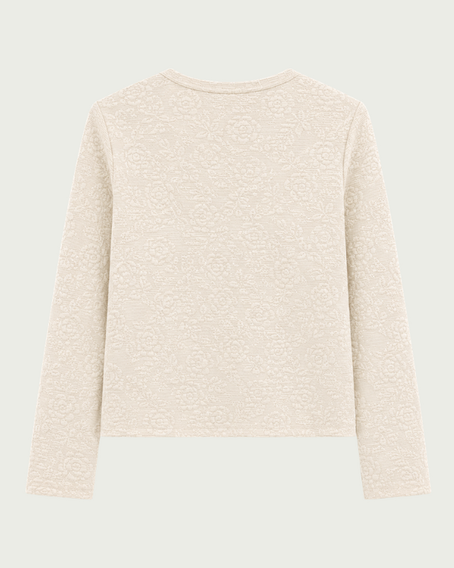 Elvira Collections Top Fiene - Ecru