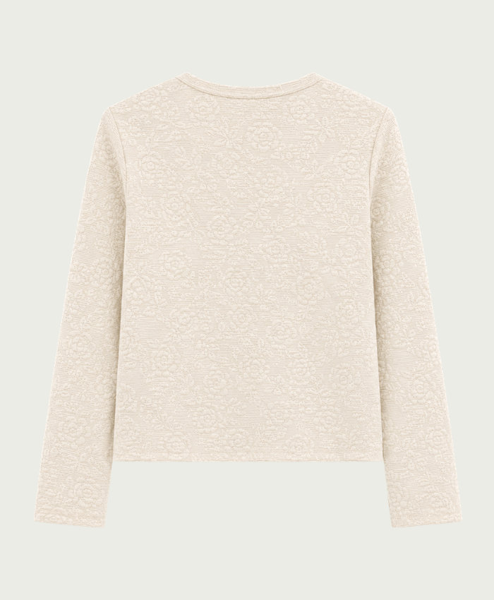 Elvira Collections Top Fiene - Ecru