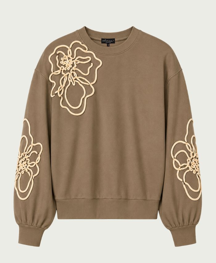 Elvira Collections Sweater Liora - Cappuccino