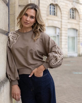 Elvira Collections Sweater Liora - Cappuccino