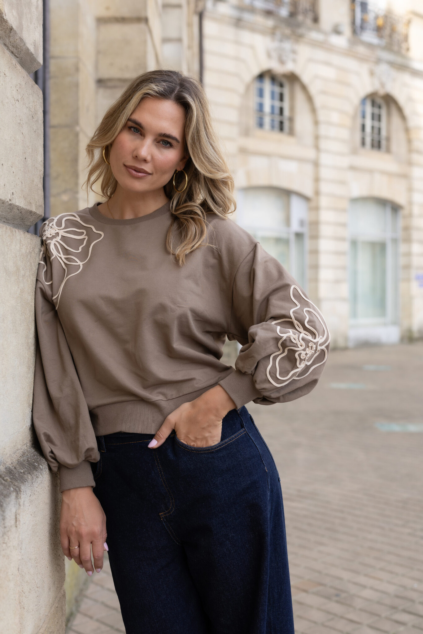 Elvira Collections Sweater Liora - Cappuccino