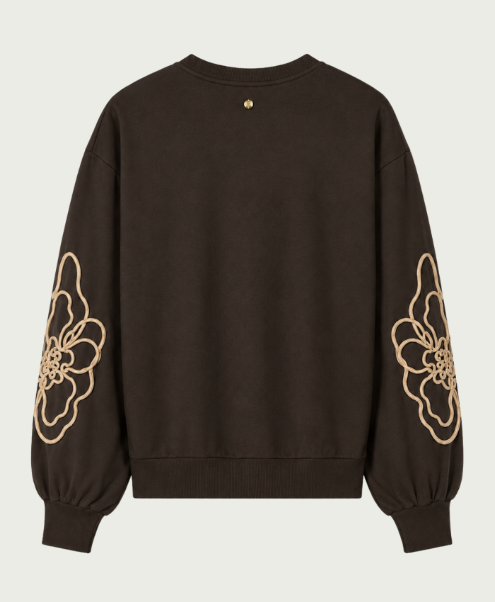 Elvira Collections Sweater Liora - Dark Coffee