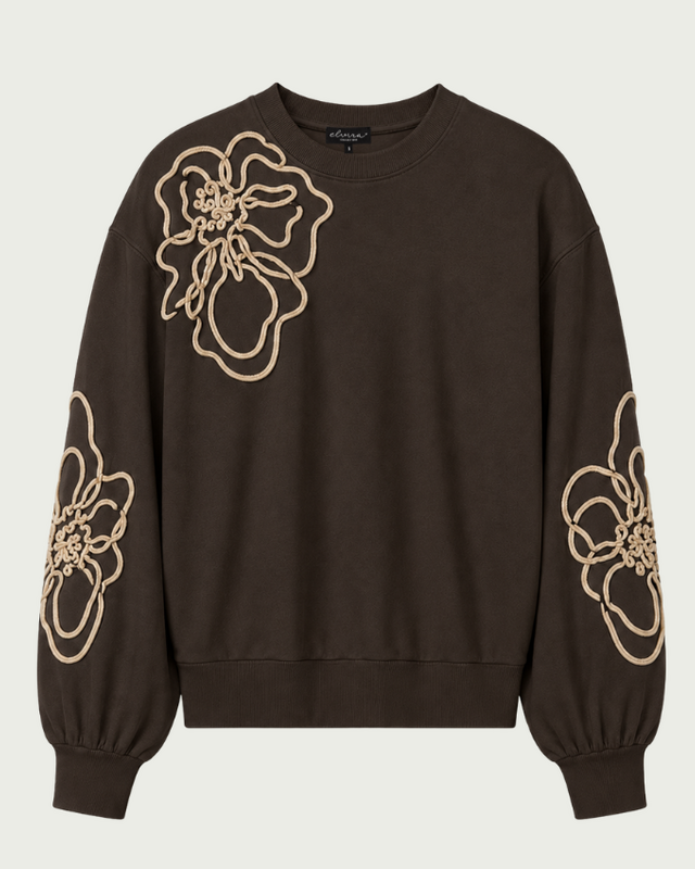 Elvira Collections Sweater Liora - Dark Coffee
