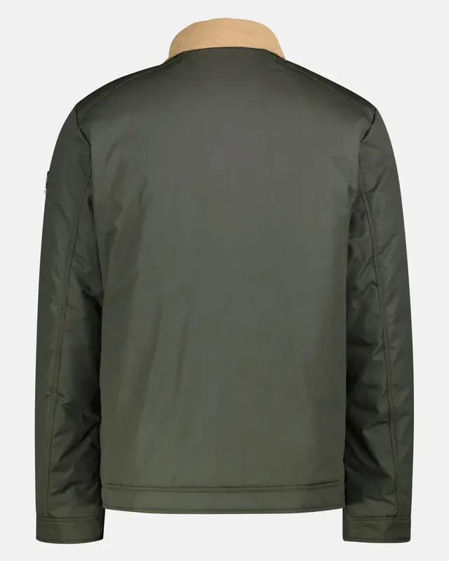 Lerros Blouson Gewaxt Katoen - Original Olive