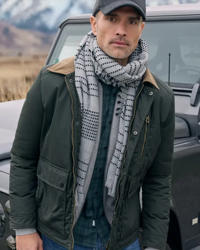 Lerros Blouson Gewaxt Katoen - Original Olive