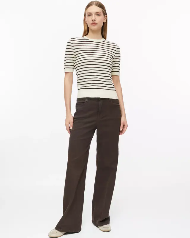 S. Oliver Gebreide Trui - Dark Brown