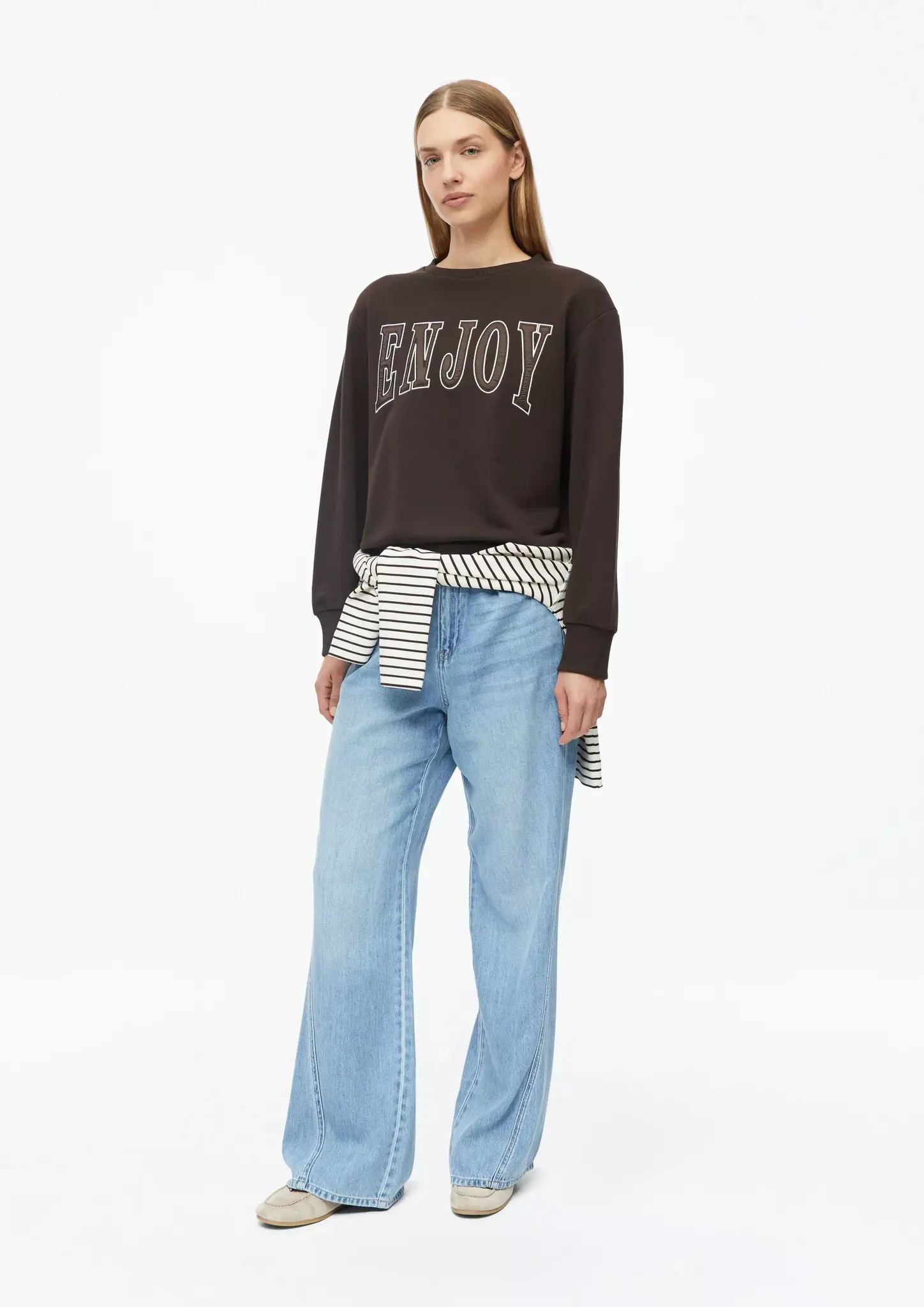 S. Oliver Sweatshirt - Dark Brown