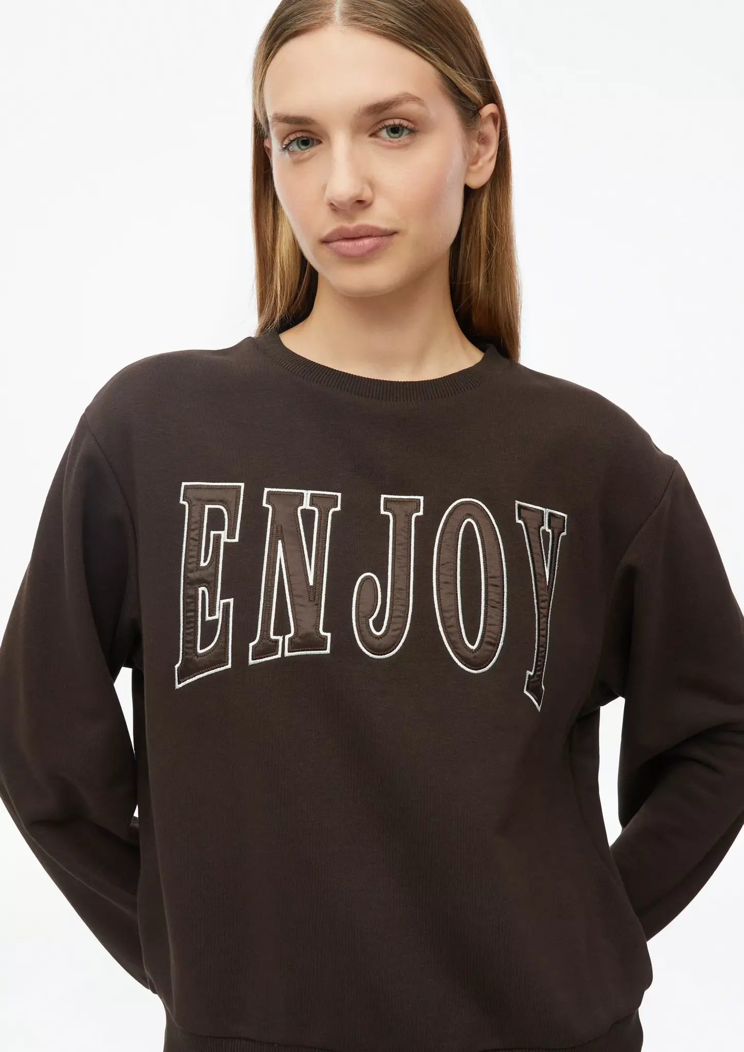 S. Oliver Sweatshirt - Dark Brown