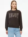 S. Oliver Sweatshirt - Dark Brown