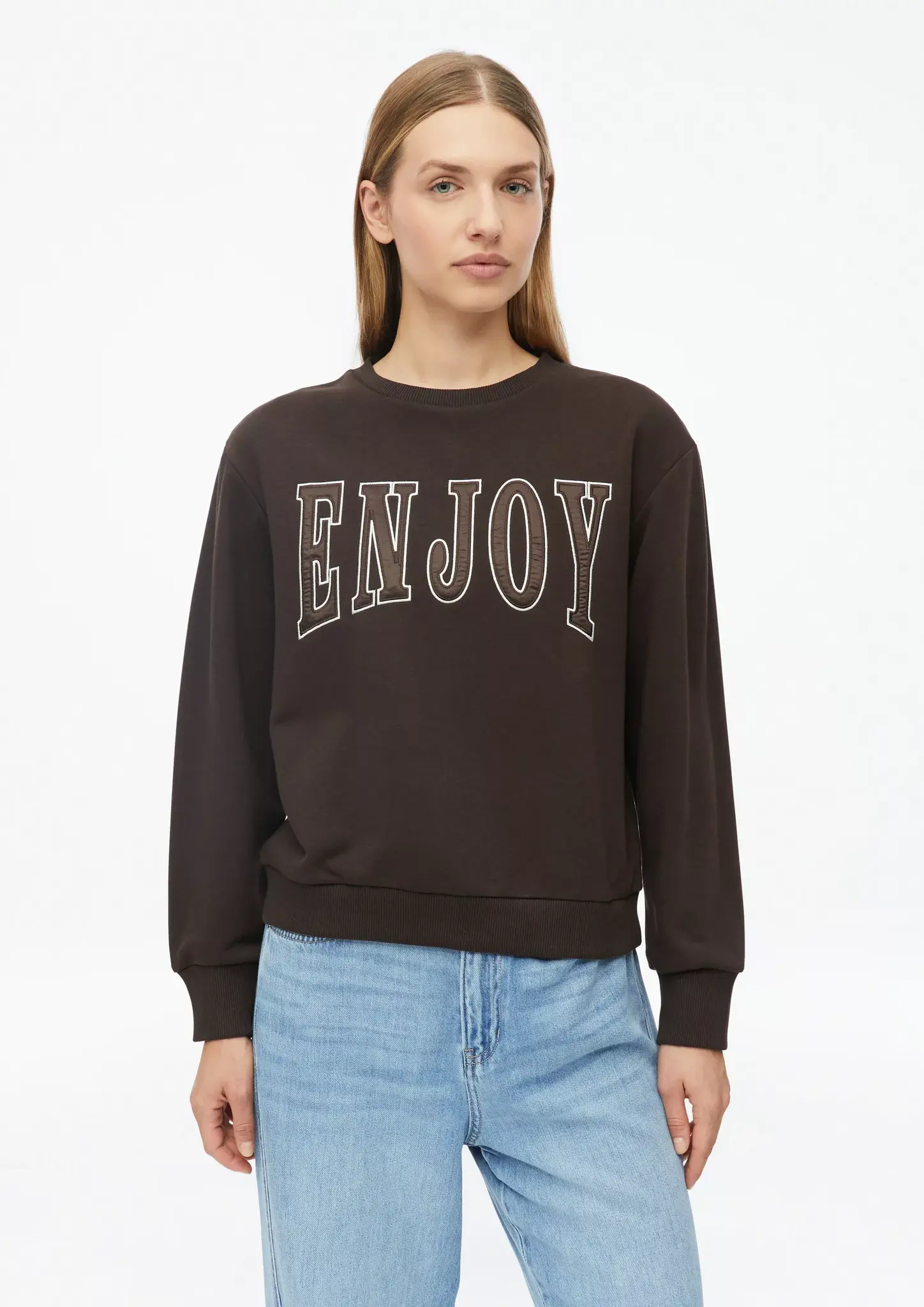 S. Oliver Sweatshirt - Dark Brown