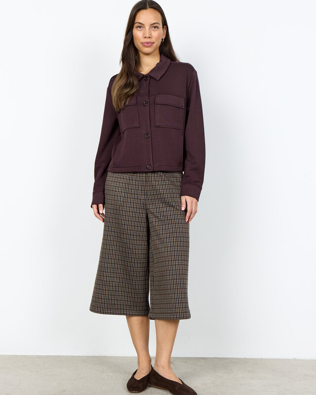Soyaconcept Vest Banu 337 - Chocolate Plum