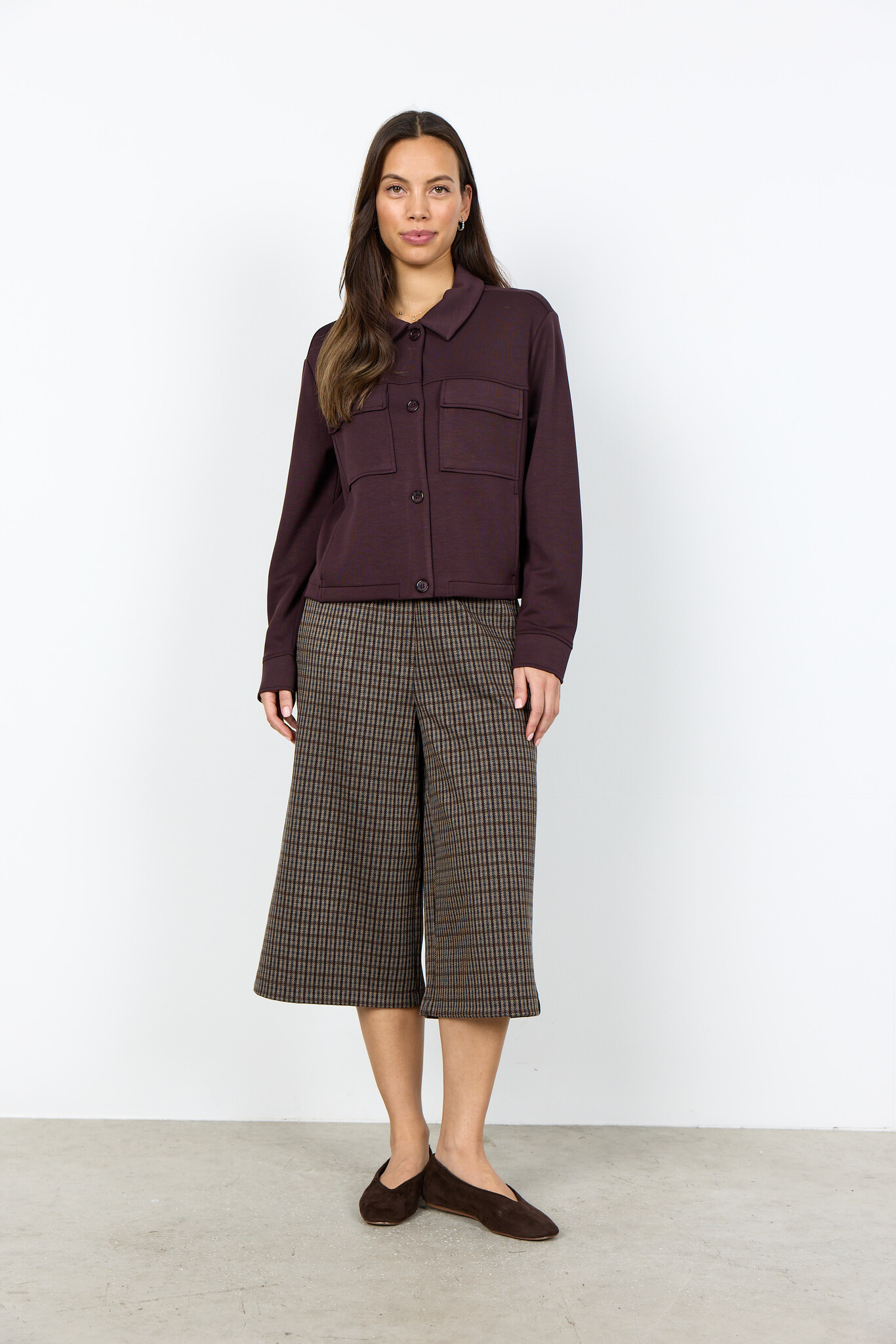 Soyaconcept Vest Banu 337 - Chocolate Plum