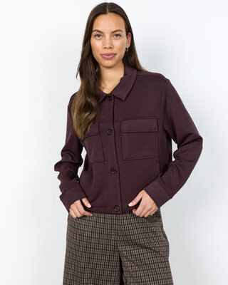 Soyaconcept Vest Banu 337 - Chocolate Plum