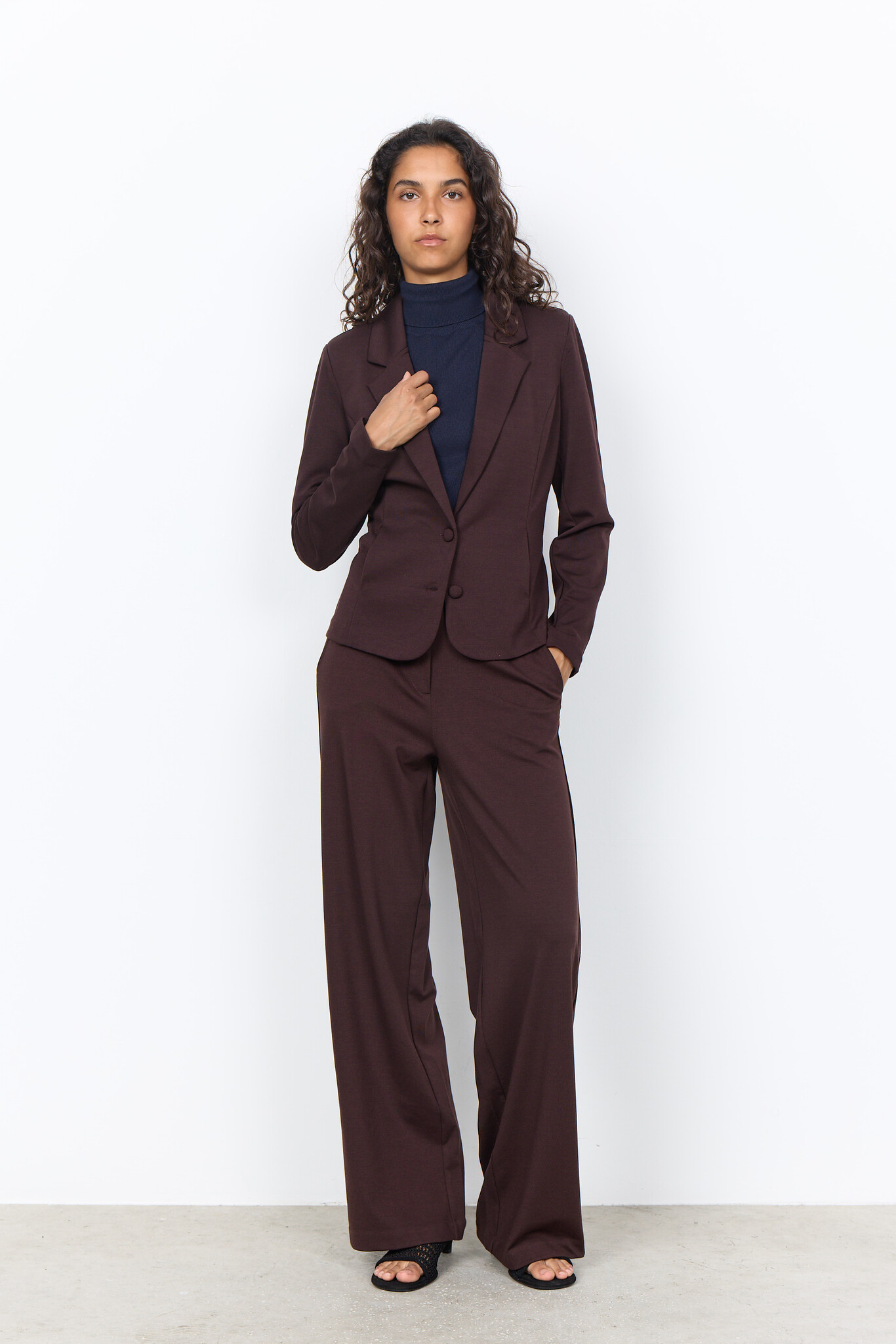Soyaconcept Blazer Daniela 1 - Chocolate Plum