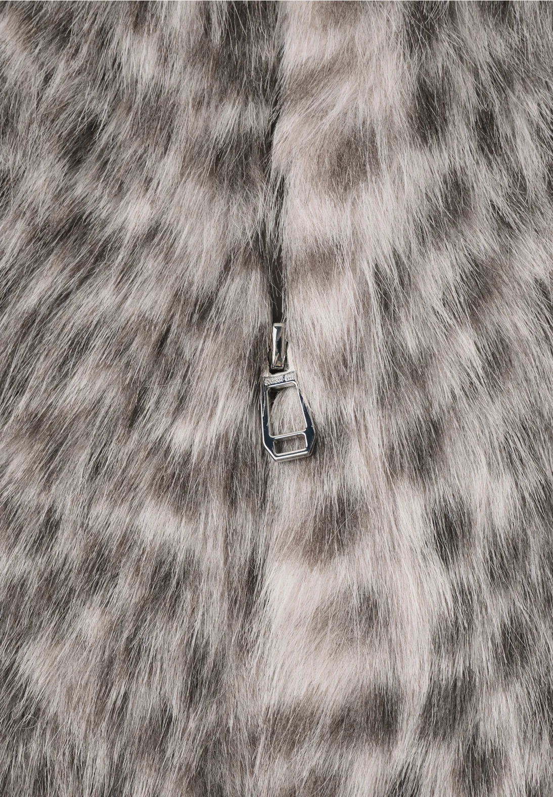 Street One Fake Fur Cardigan - Clay Sand