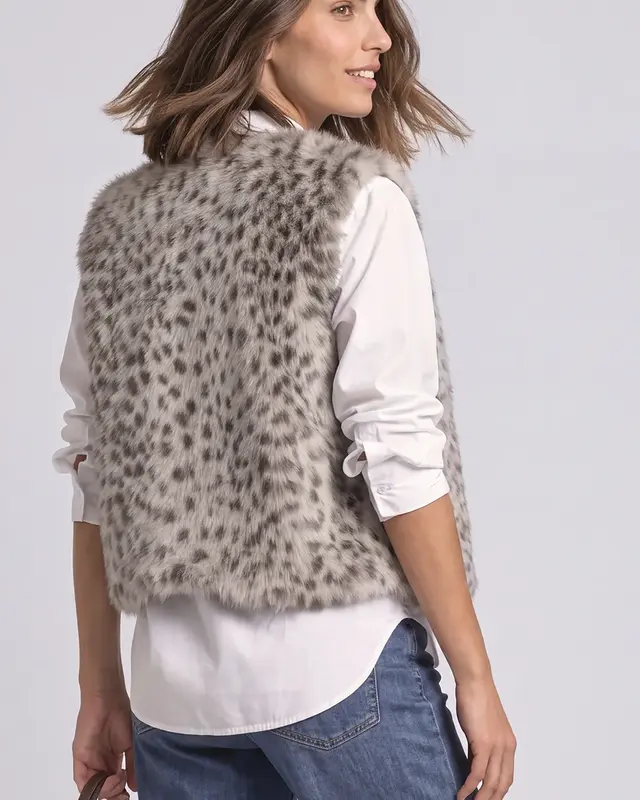 Street One Vest Imitatiebont - Clay Sand