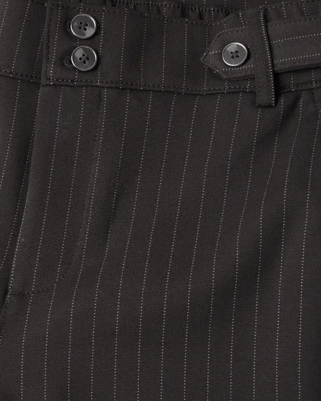 Street One High Waist Broek Emee - Black Coffee