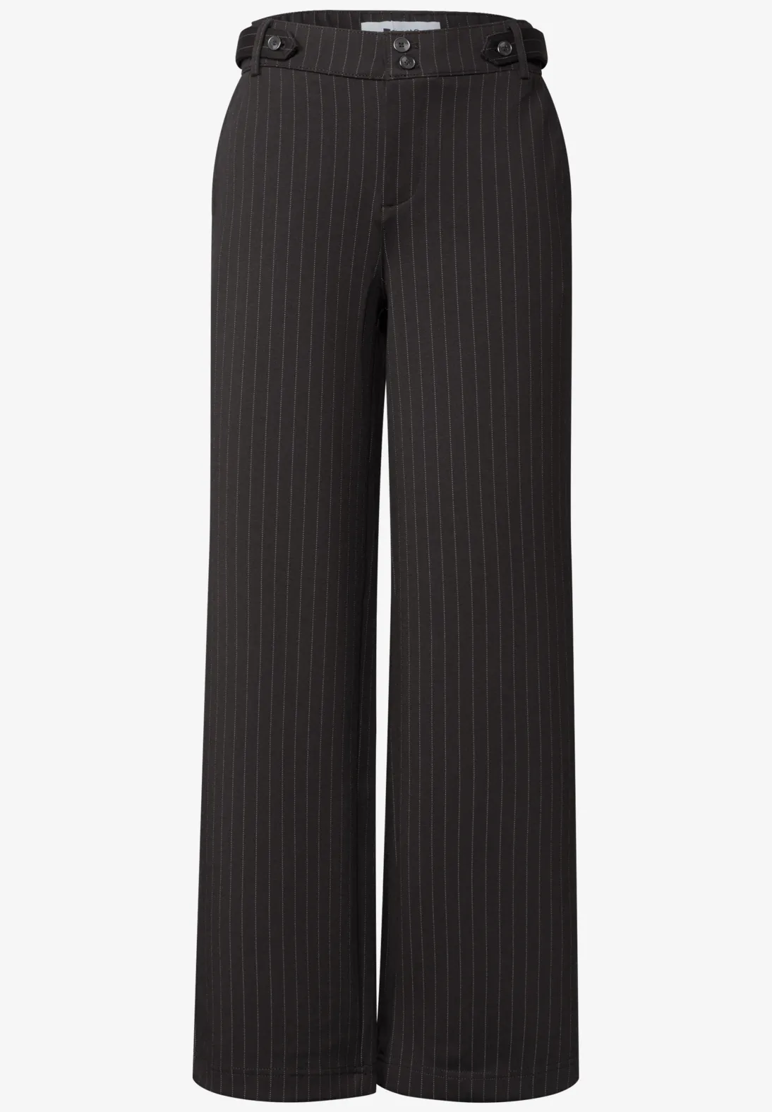 Street One High Waist Hose Emee - Black Coffee