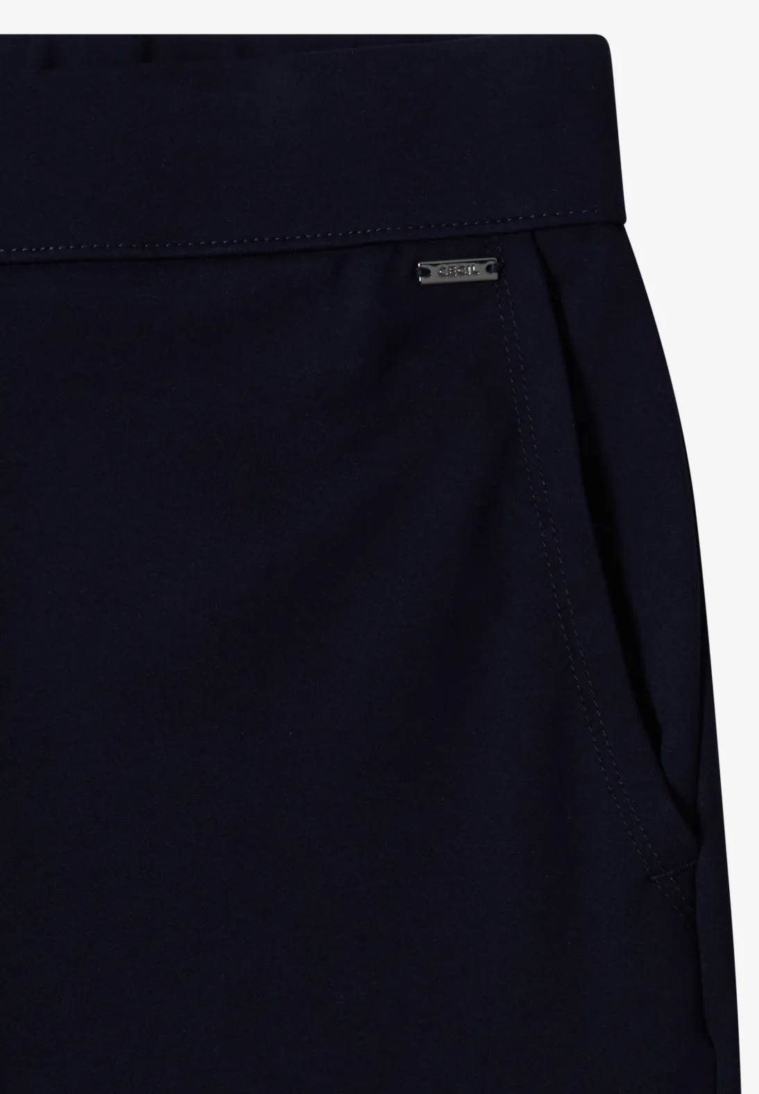 Cecil High Waist Broek Neele - Urban Dark Blue