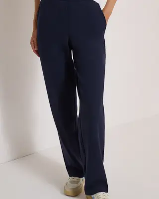 Cecil High Waist Broek Neele - Urban Dark Blue